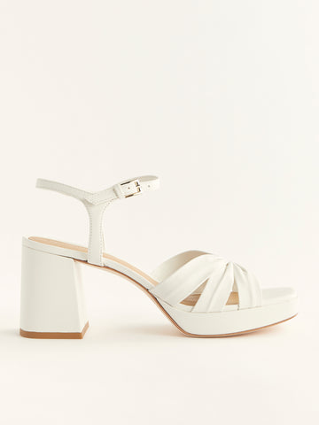 maize platform sandal