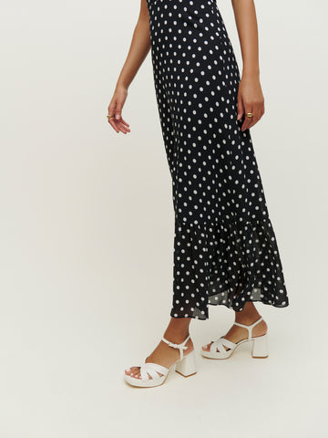 maize platform sandal