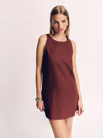jessi linen dress