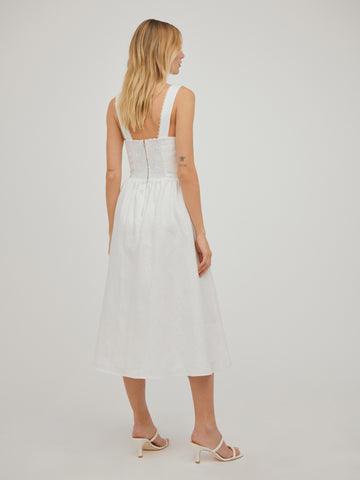 tagliatelle linen dress