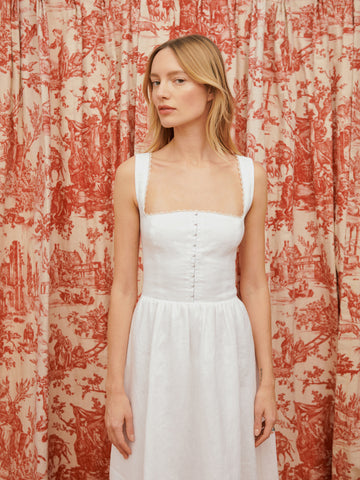 tagliatelle linen dress