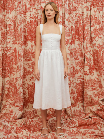 tagliatelle linen dress