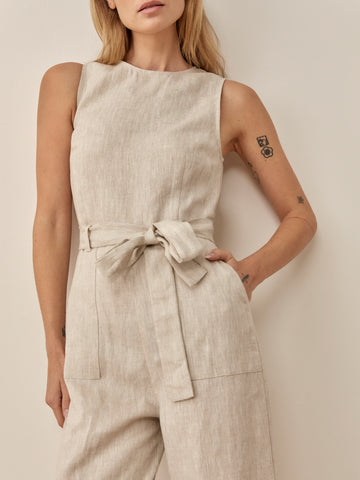 naomi linen jumpsuit