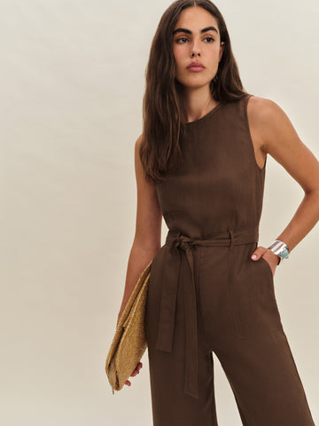 naomi linen jumpsuit