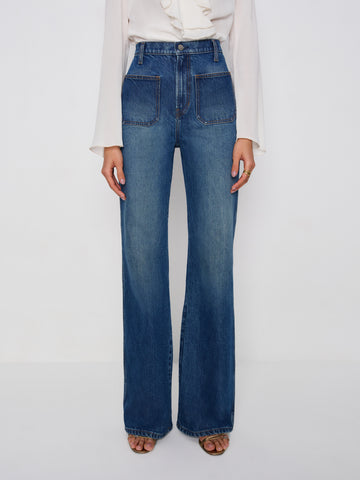 alyssa high rise wide leg long jeans