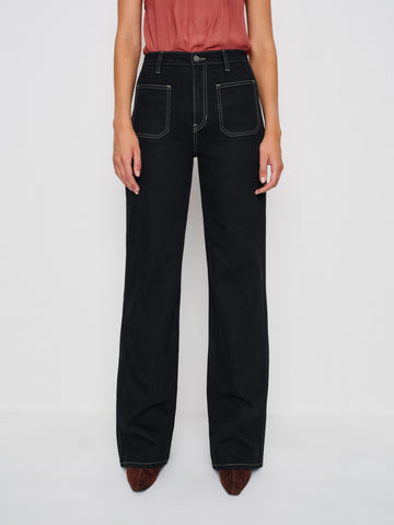 alyssa high rise wide leg long jeans