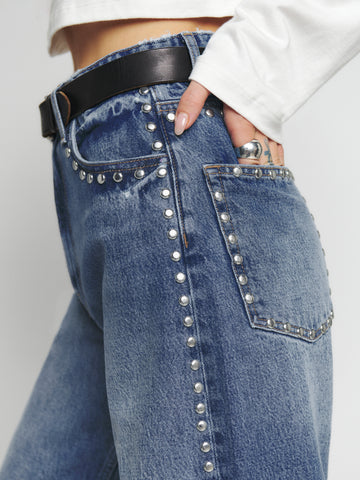 cary high rise slouchy wide leg jeans