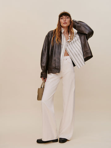 cary high rise slouchy wide leg jeans