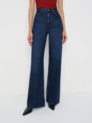 cary high rise slouchy wide leg jeans