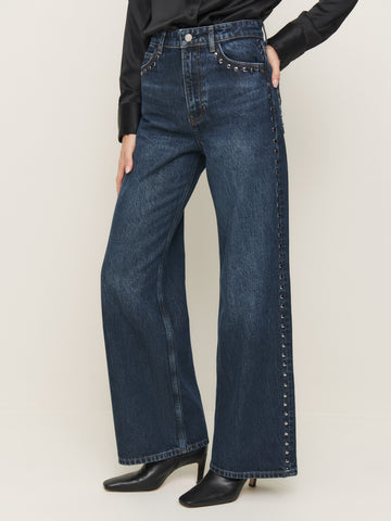 cary high rise slouchy wide leg jeans