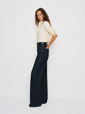 cary high rise slouchy wide leg jeans