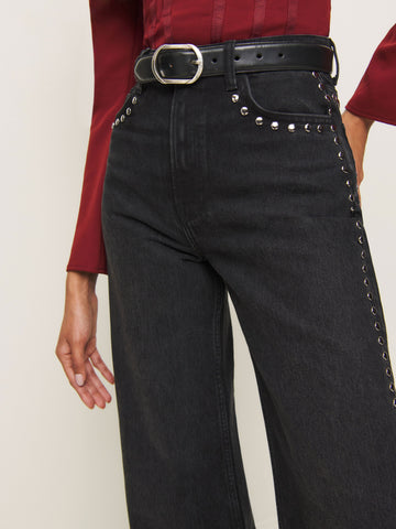 cary high rise slouchy wide leg jeans