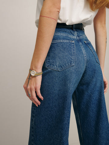 cary high rise slouchy wide leg jeans