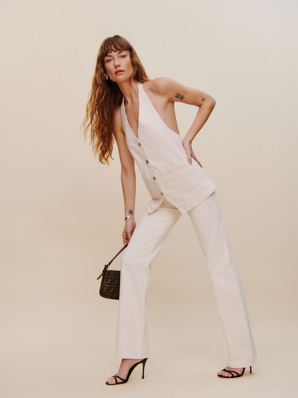 wilder high rise wide leg cropped jeans