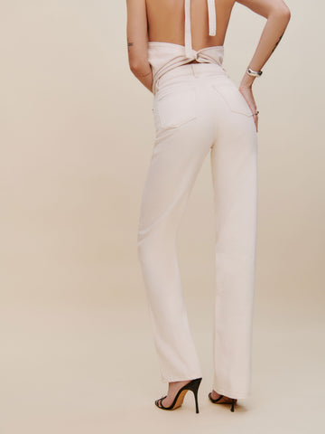 wilder high rise wide leg cropped jeans