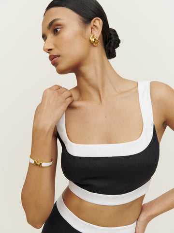 robbie linen two piece