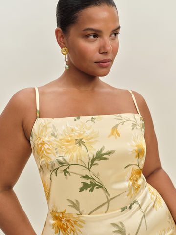 frankie silk dress es