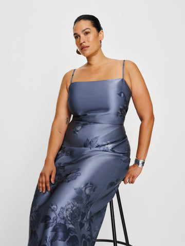 frankie silk dress es