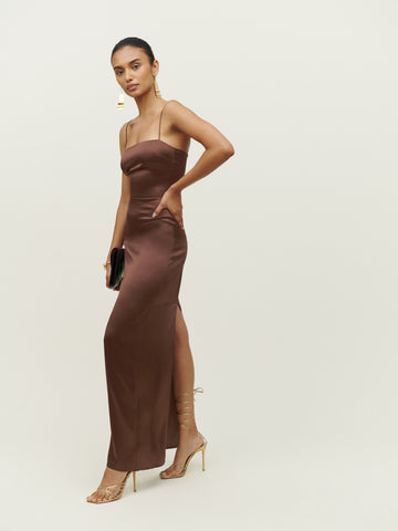 petites frankie silk dress