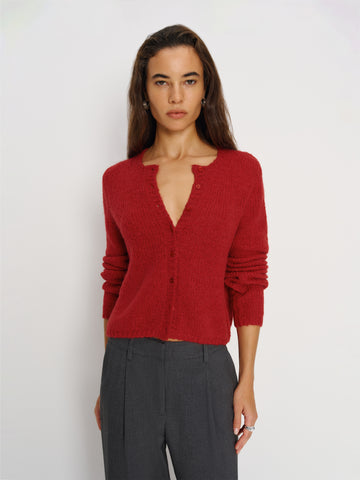clara crew cardigan