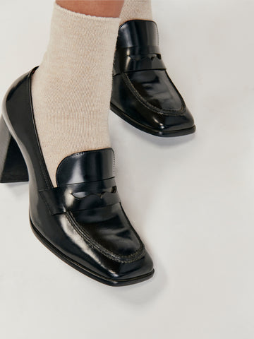 nadine heeled loafer