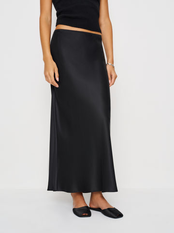 layla silk skirt