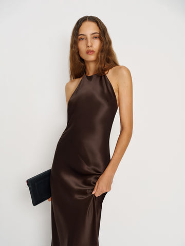 jeany silk dress
