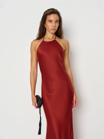jeany silk dress