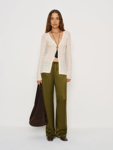 olina silk pant