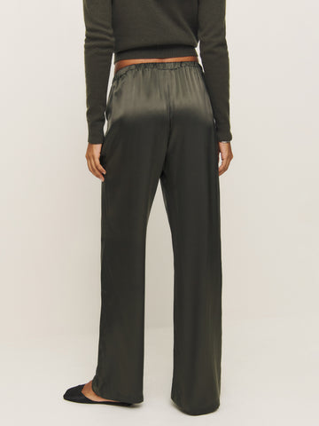 olina silk pant