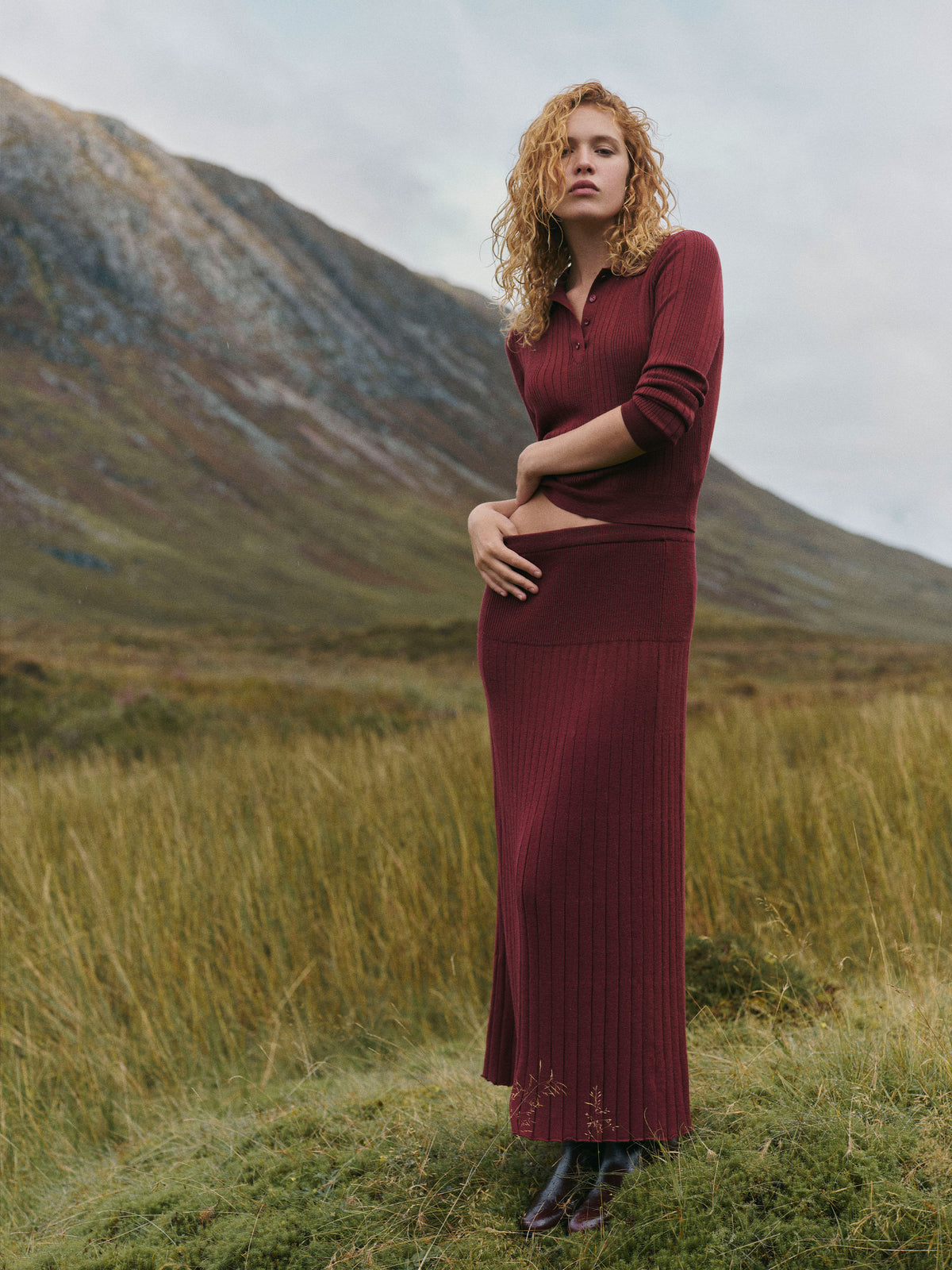 hermia regenerative merino polo