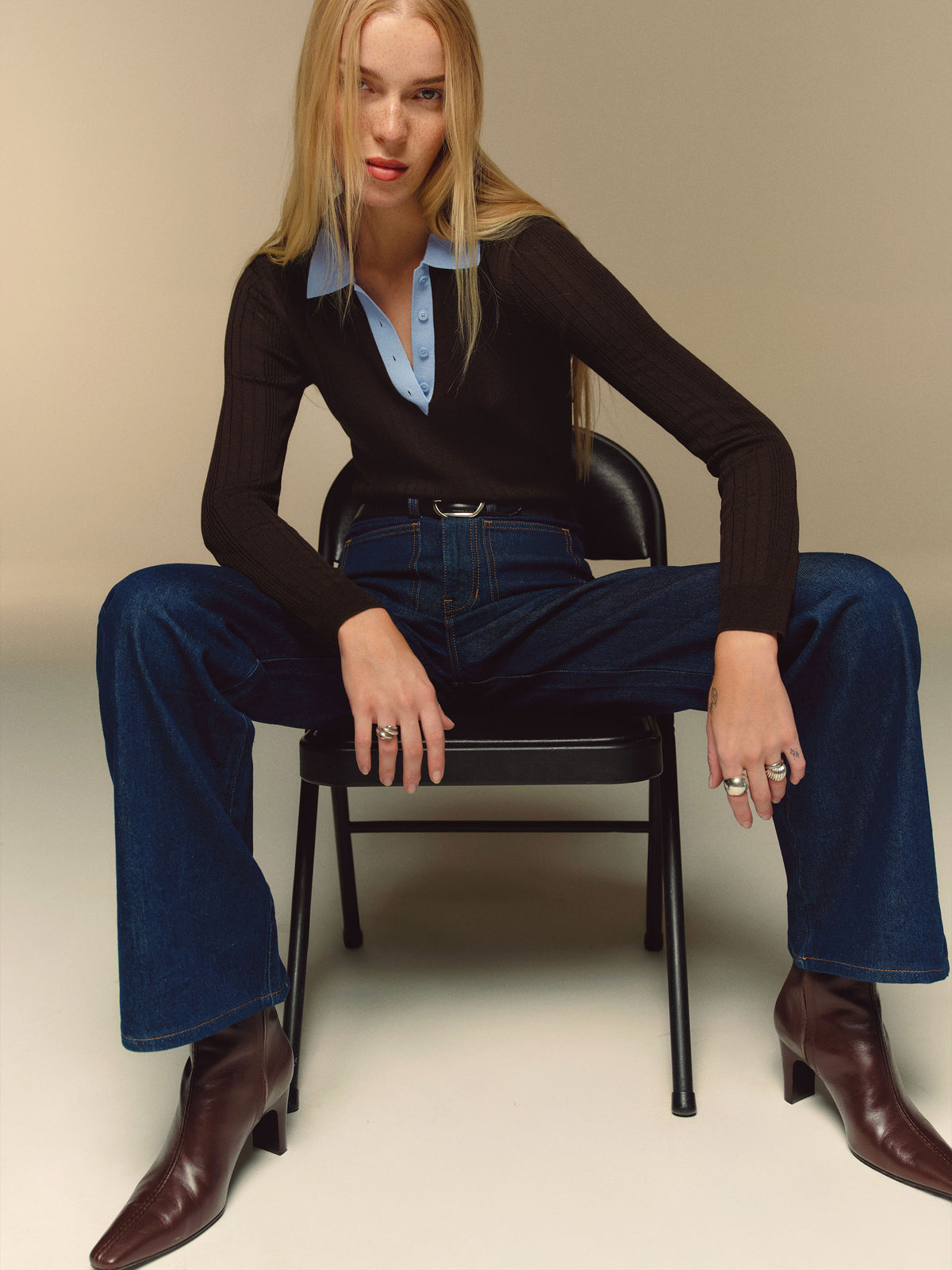 hermia regenerative merino polo