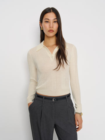 hermia regenerative merino polo