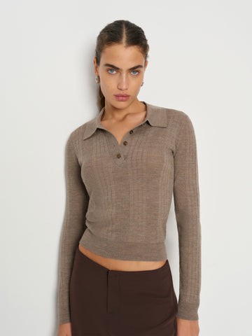 hermia regenerative merino polo