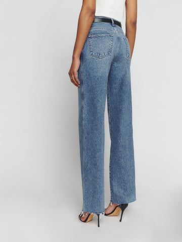 val 90s mid rise straight jeans