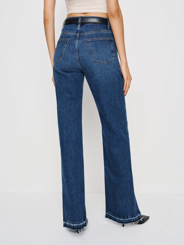 val 90s mid rise straight jeans