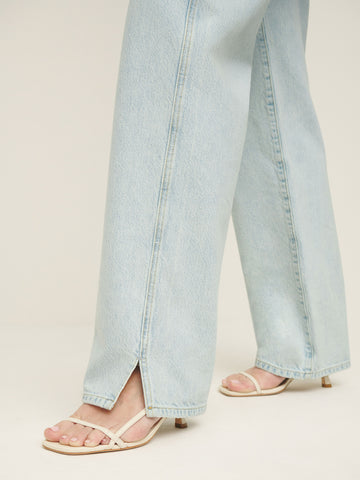 val 90s mid rise straight jeans