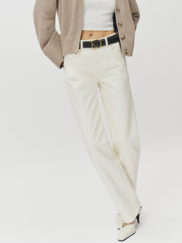 val 90s mid rise straight jeans