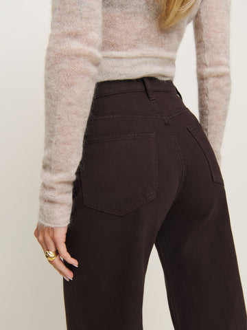 val 90s mid rise straight jeans