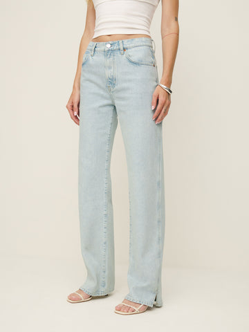 val 90s mid rise straight jeans