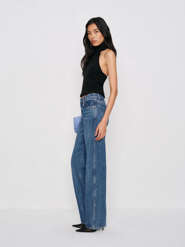 val 90s mid rise straight jeans