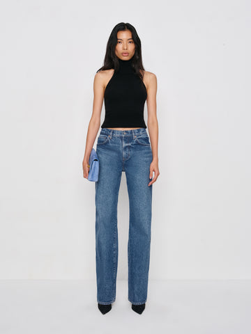 val 90s mid rise straight jeans
