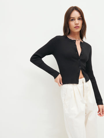 joanne cotton cardigan