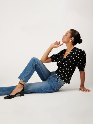 mallori closed toe heel