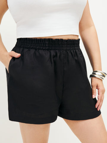 mila linen short es