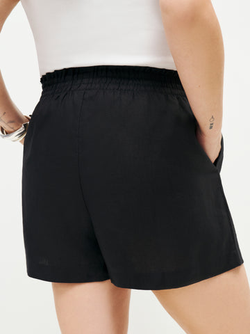 mila linen short es