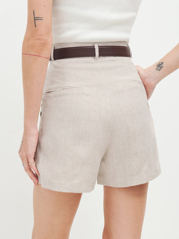 mason linen short
