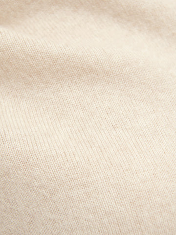 clara cashmere crew cardigan