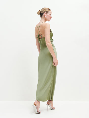 madrigal satin dress