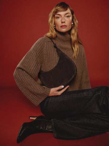 medium rosetta shoulder bag